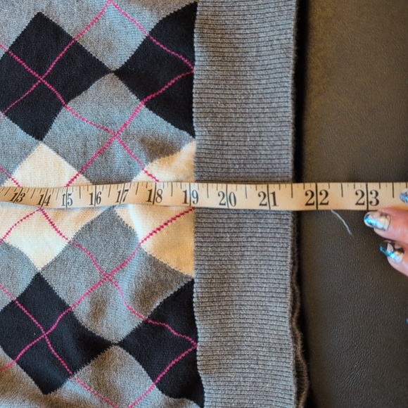 Izod Women's Sweater Short Sleeve L - Picture 7 of 8